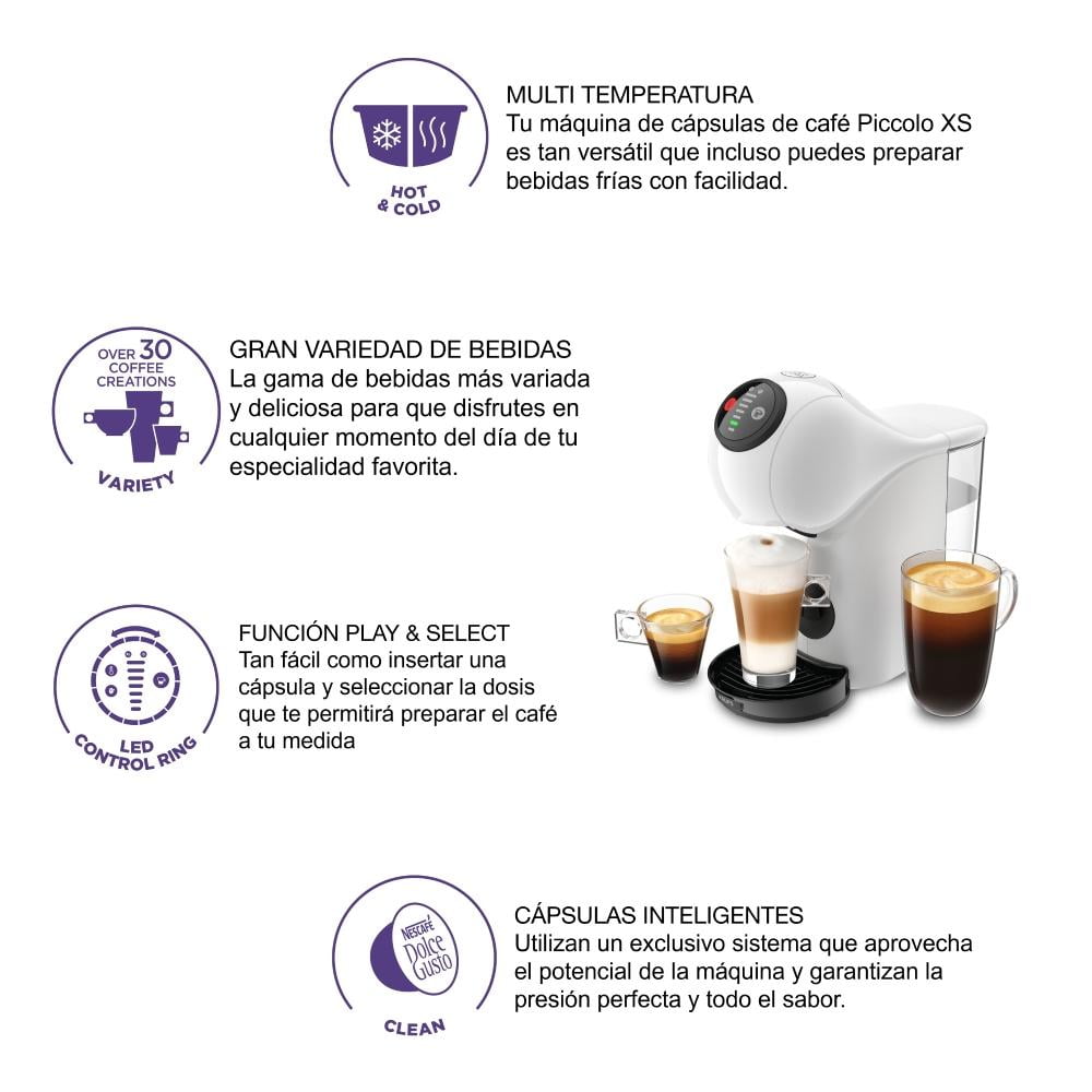 Krups Dolce Gusto Genio S White Capsule Coffee Maker
