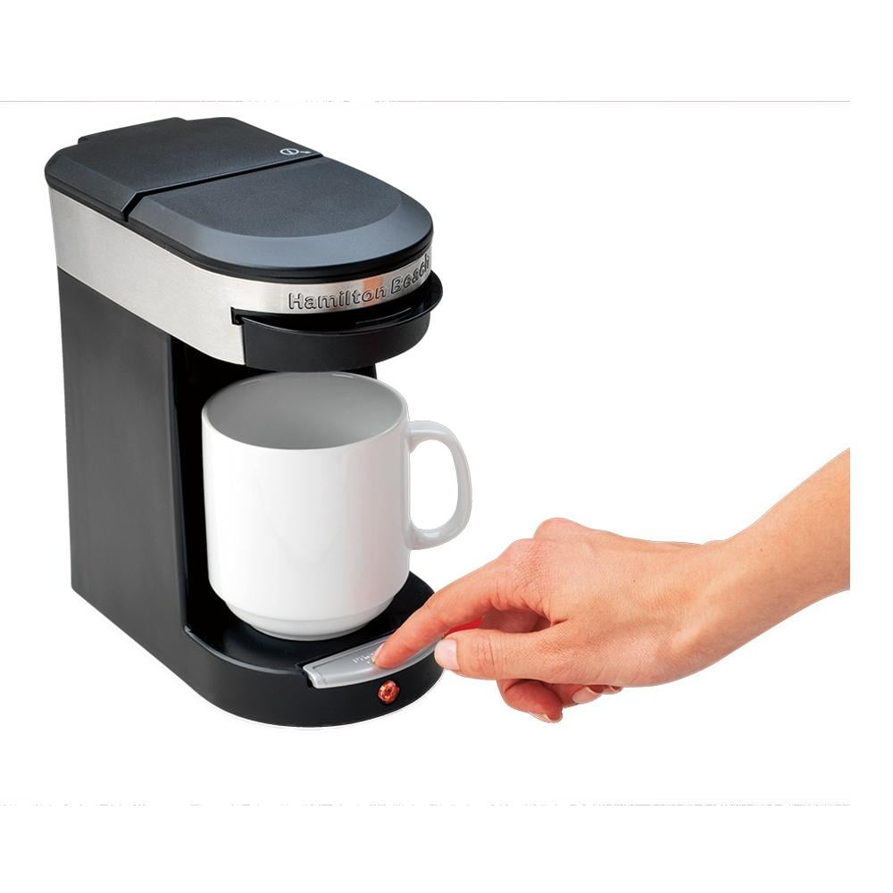 Cafetera Personal Hamilton Beach 1 Taza Negra