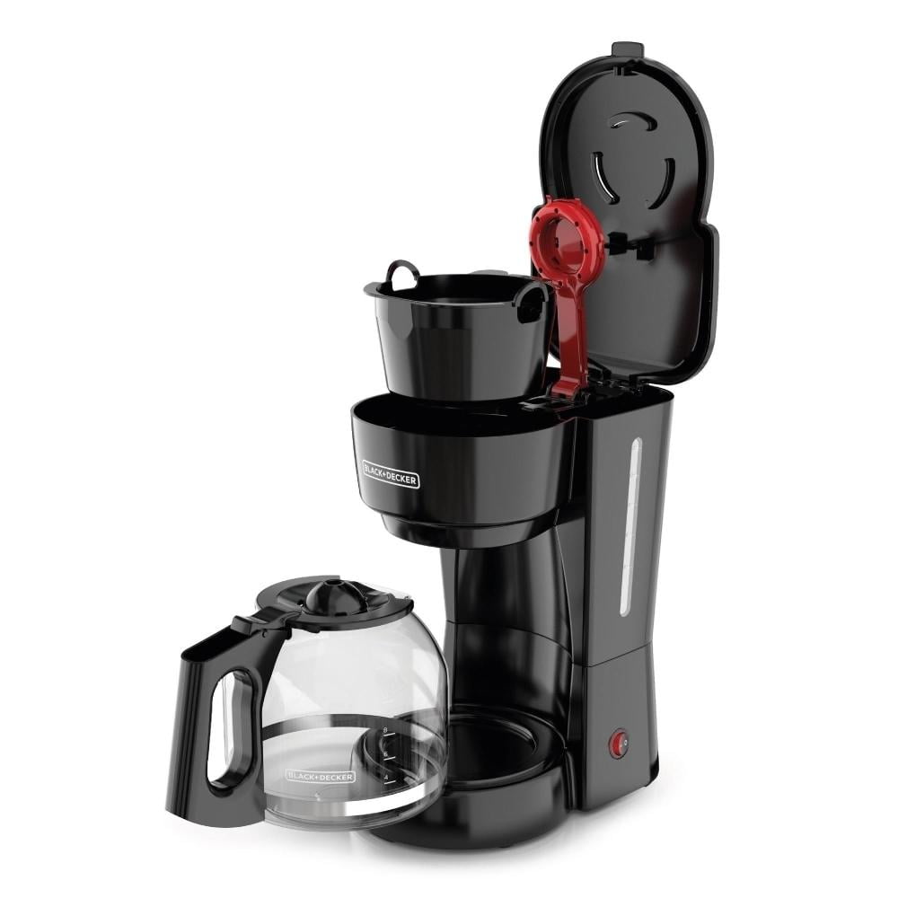Cafetera Black & Decker 12 Tazas Negra