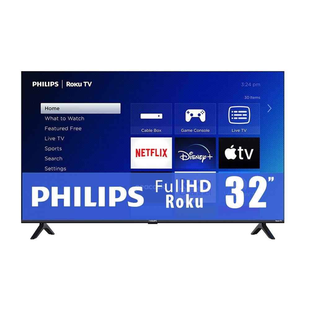 Philips 32 Inch HD Roku LED Smart TV