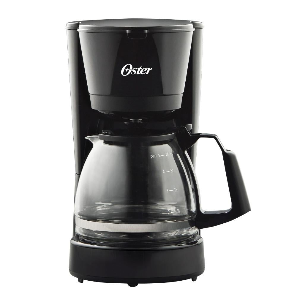 Cafetera Oster 5 Tazas Con Filtro Permanente Negro