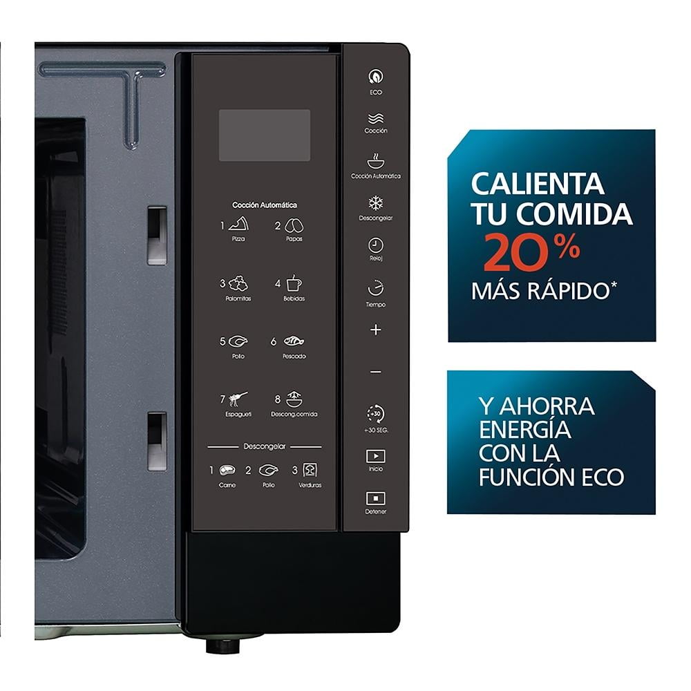 Horno de Microondas Mabe 1.1 Pies Rose Gold Con Acabado Espejo