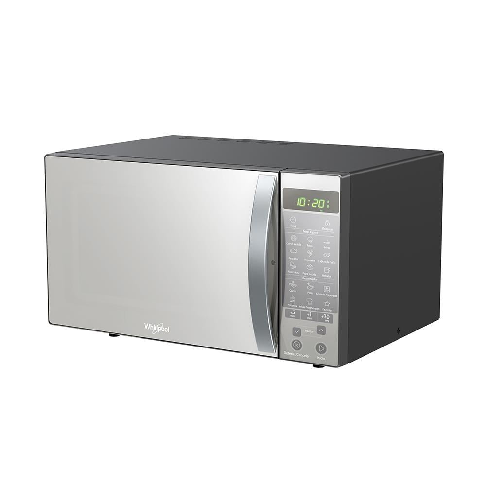 Whirlpool NA 1.1 ft Mirror Front Silver Microwave Oven