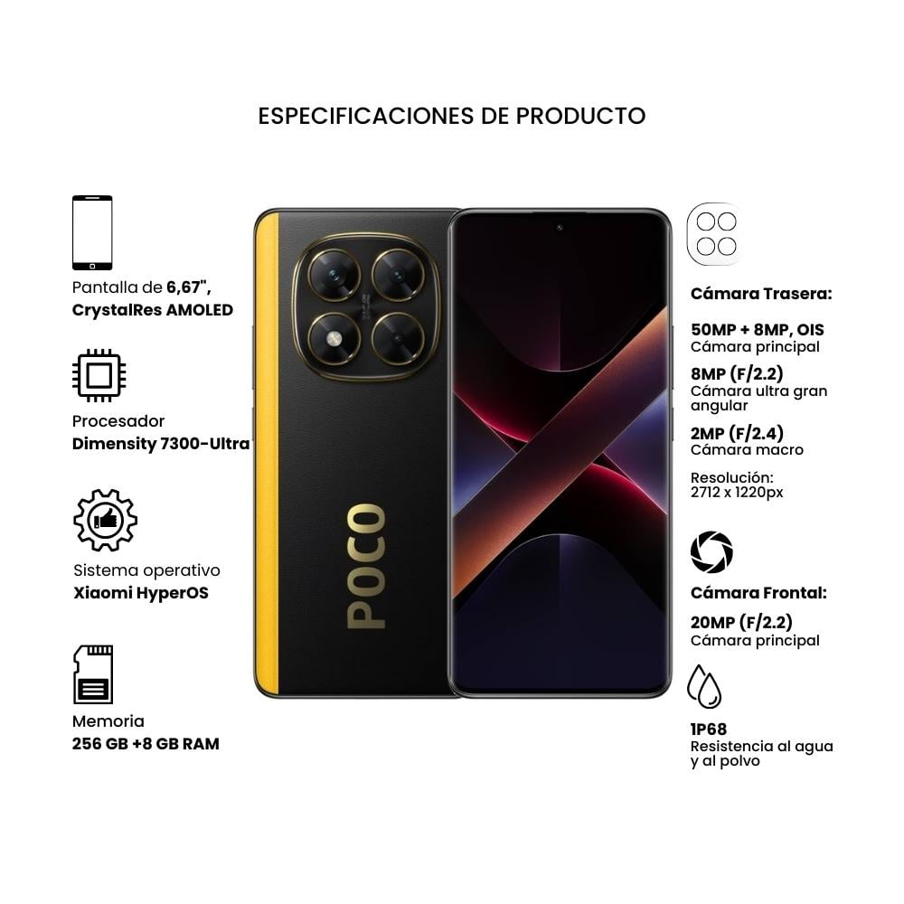 Xiaomi Poco X7 8GB 256GB Black