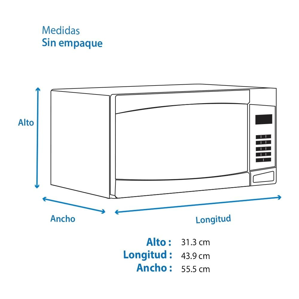 Samsung 1.4 Cubic Feet Silver Microwave Oven