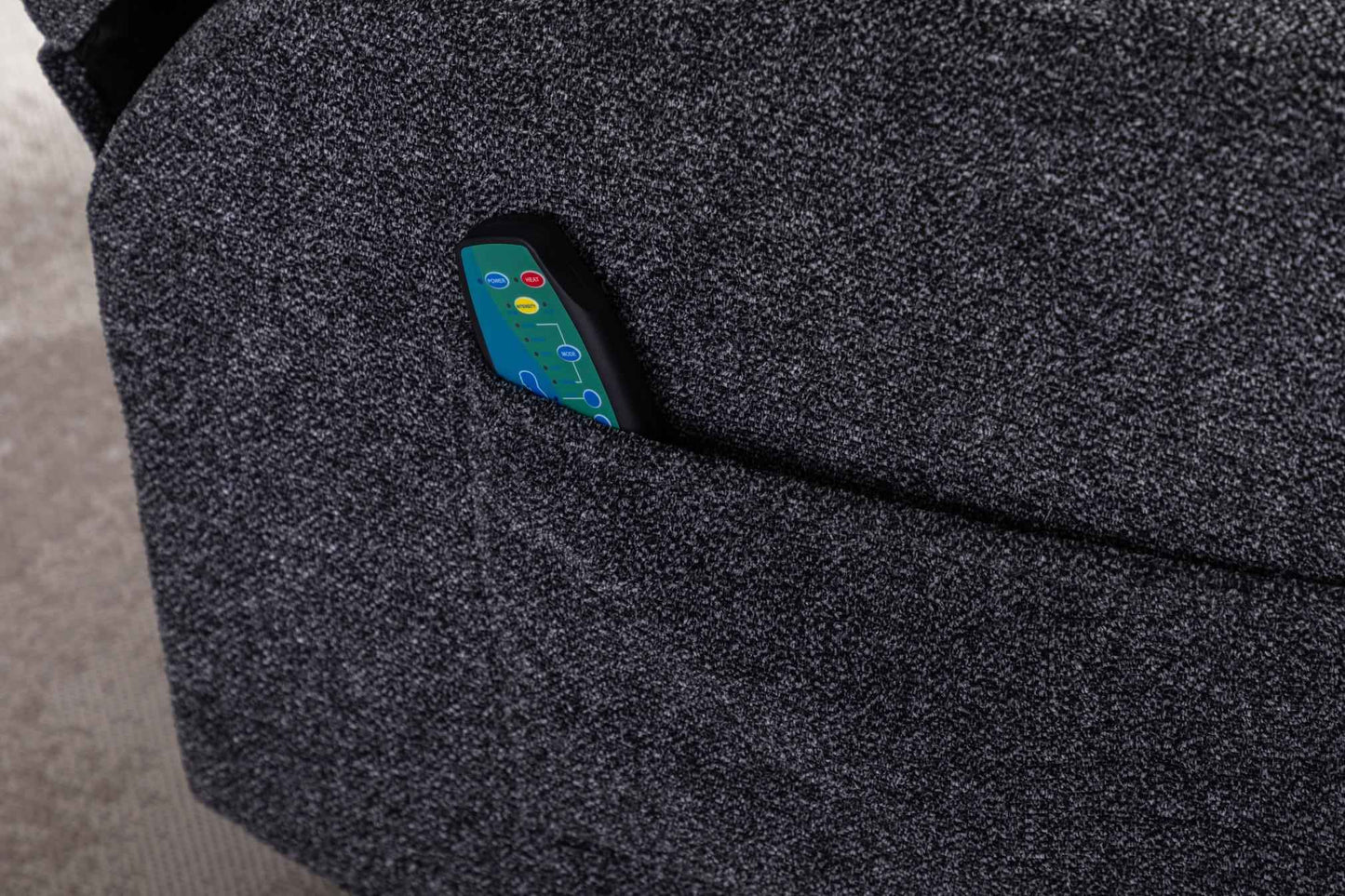 Sofá Individual Reclinable Manual Con Calefacción - Alex Bazar Mx