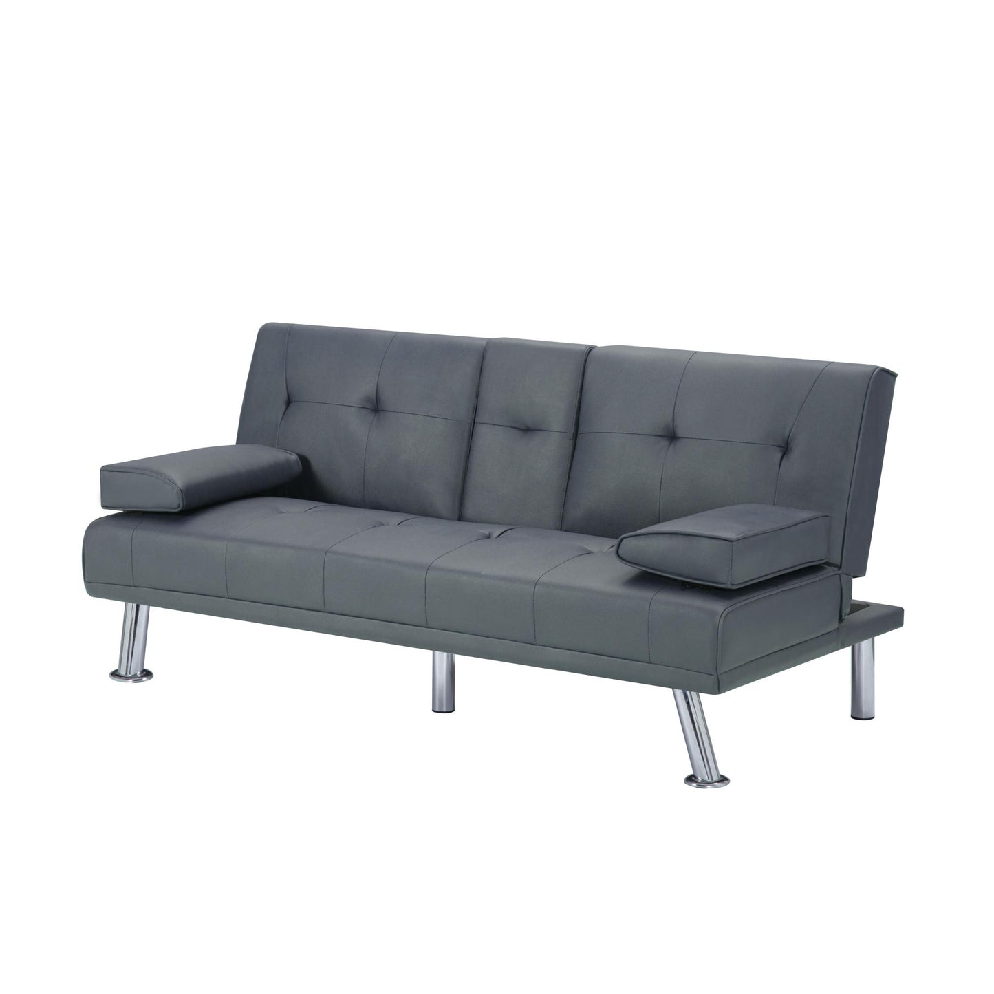 Sofá Cama Tipo Futón de 66,1” (PU) - Alex Bazar Mx