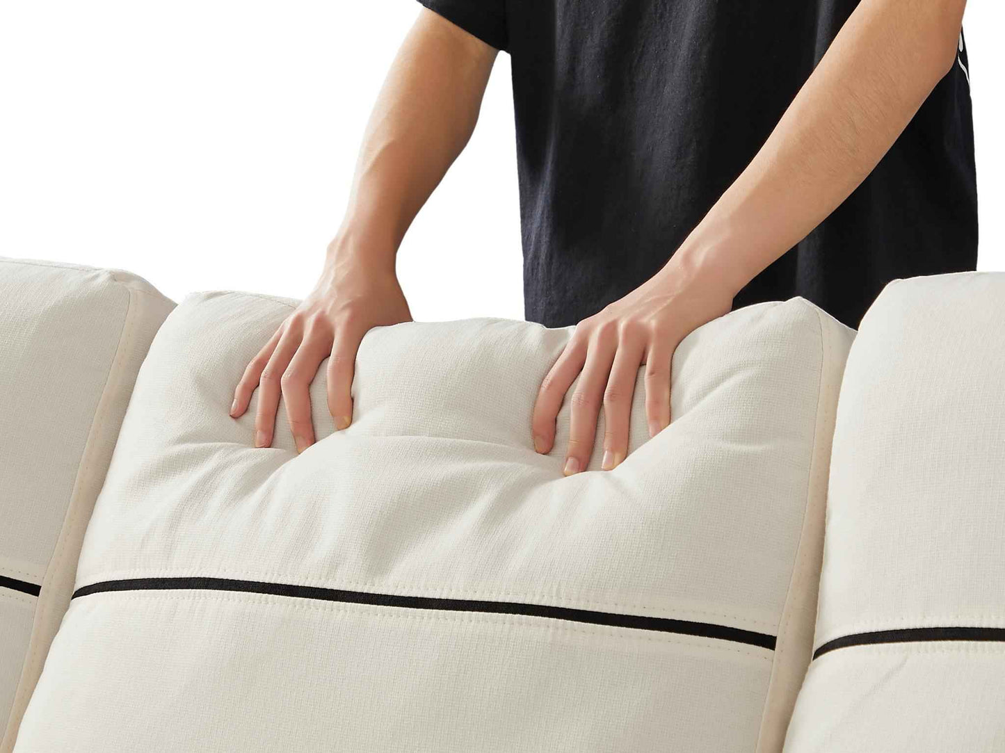Sofá Cama de Esquina Con Almacenamiento Extraíble Y Chaise Longue - Alex Bazar Mx