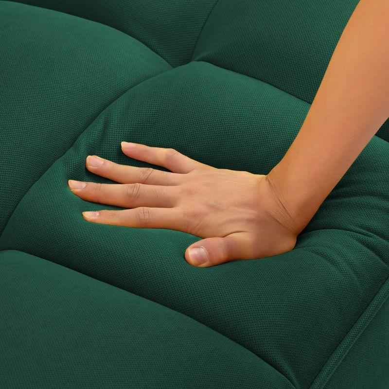 Sofá de Terciopelo Con Respaldo Ajustable - Alex Bazar Mx