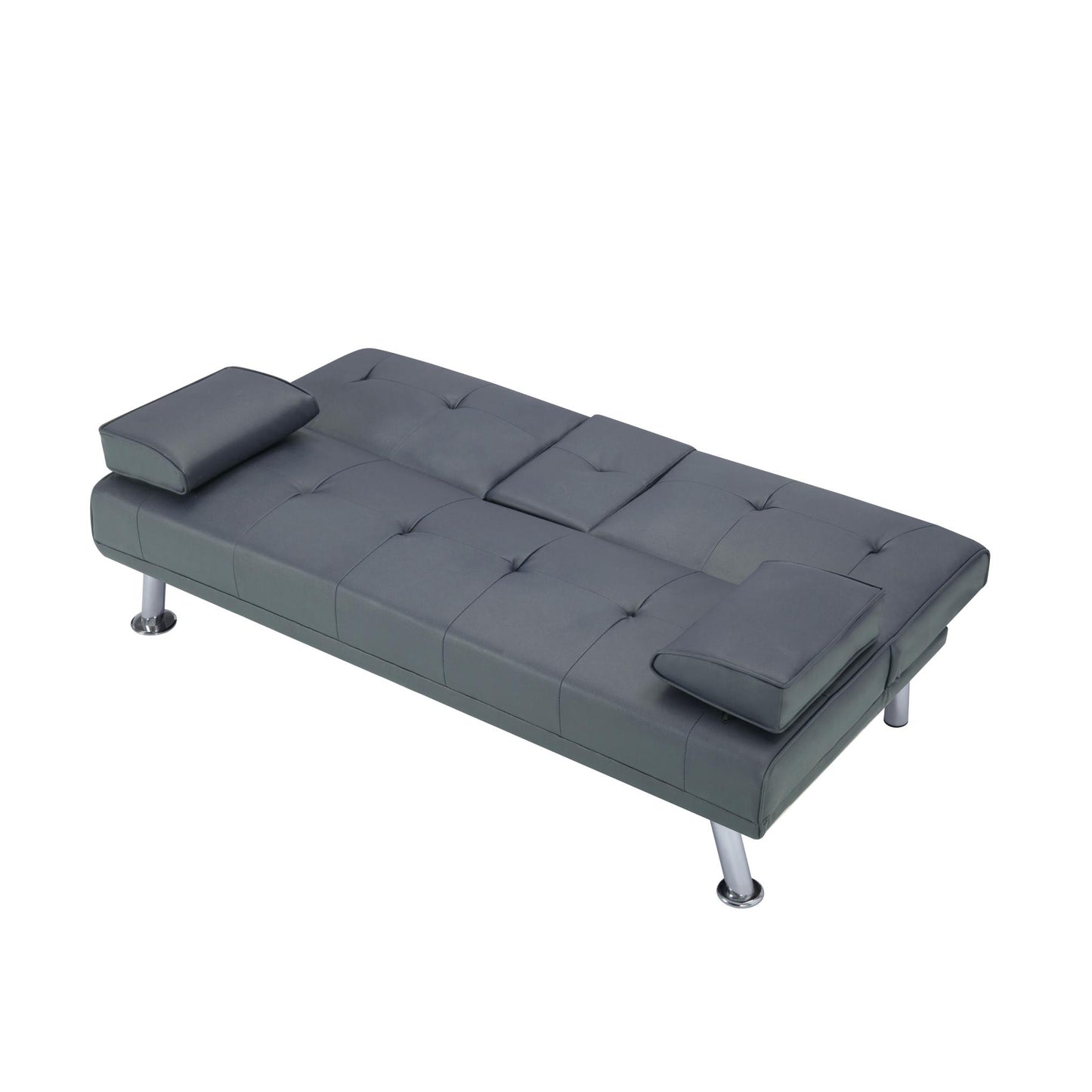 Sofá Cama Tipo Futón de 66,1” (PU) - Alex Bazar Mx