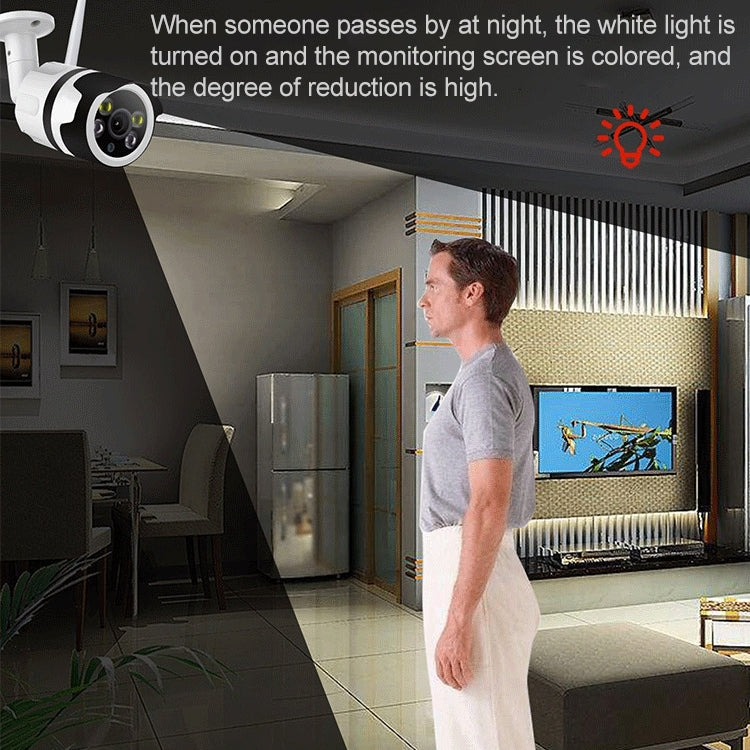 Cámara De Vigilancia Wifi HD Impermeable IP66 Para Interiores Y Exteriores IL-HIP316-2M-C