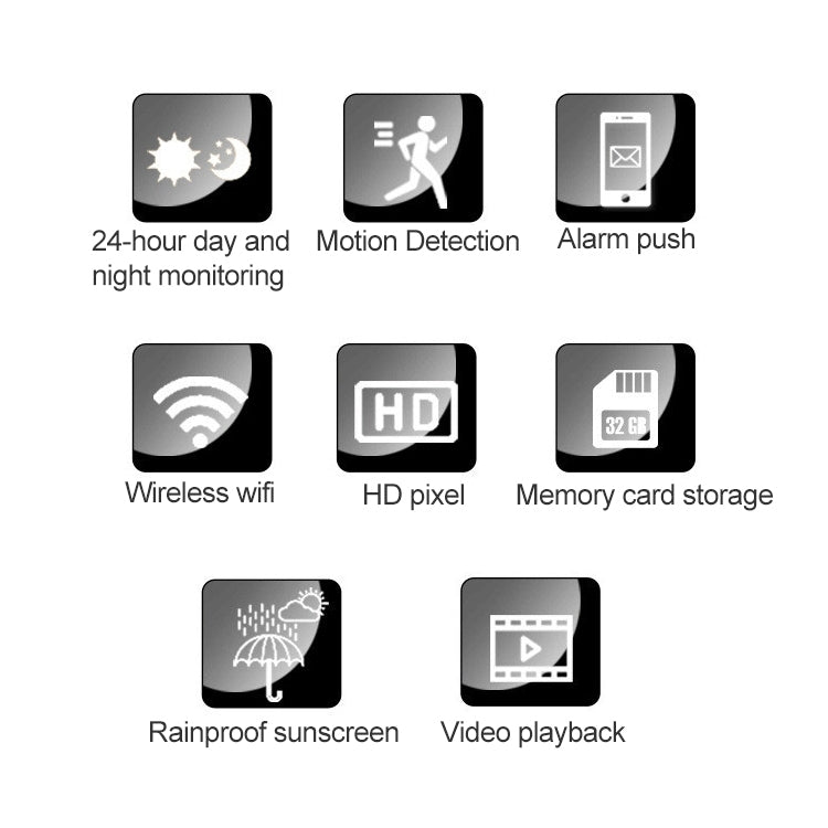 Cámara De Vigilancia Wifi HD Impermeable IP66 Para Interiores Y Exteriores IL-HIP316-2M-C