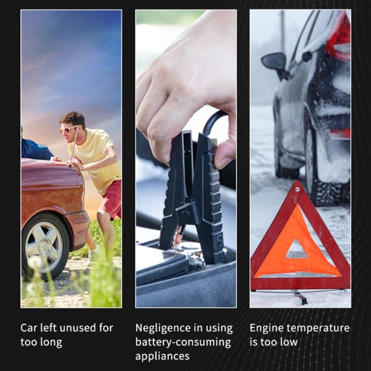 FOXSUR FJS-600 Multifunctional Car Emergency Starting Power Supply