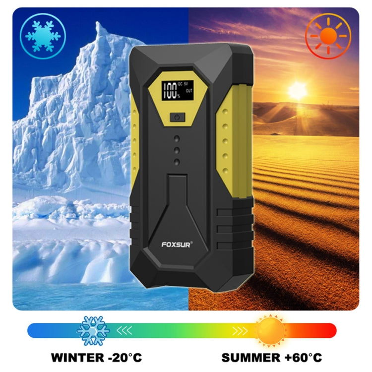 FOXSUR FJS-600 Multifunctional Car Emergency Starting Power Supply