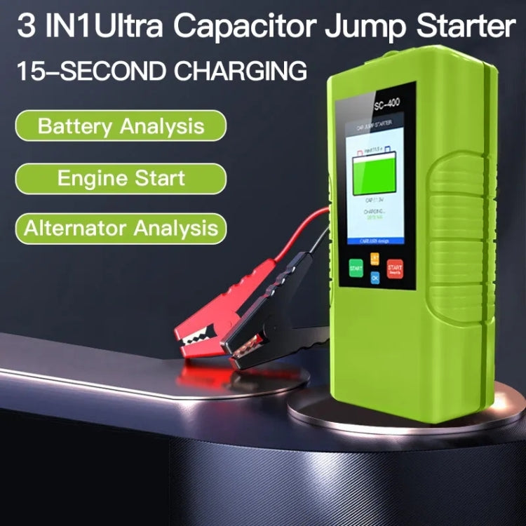 JDiag TopDiag SC-400 12V Car Battery Jump Starter Emergency Fast Charging