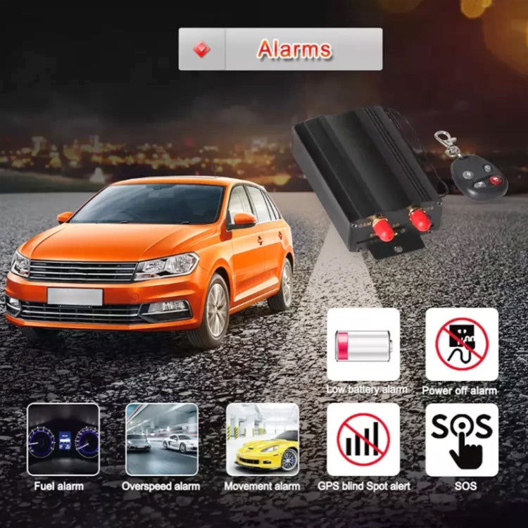 DEAOKE 2G GPS Car Locator Anti-Theft Tracker with Remote Control