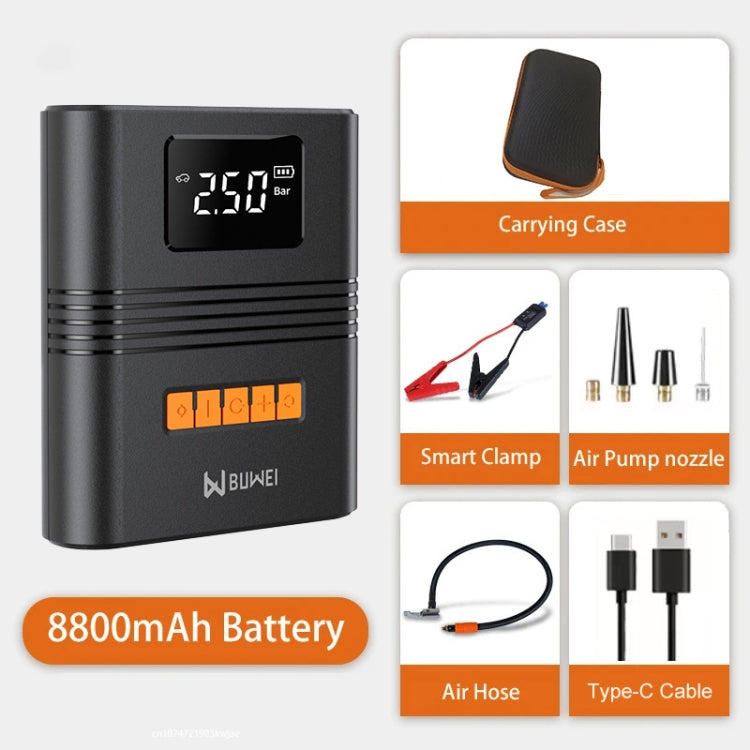 Multifunctional Emergency Starter Air Pump D7L 8800mAh