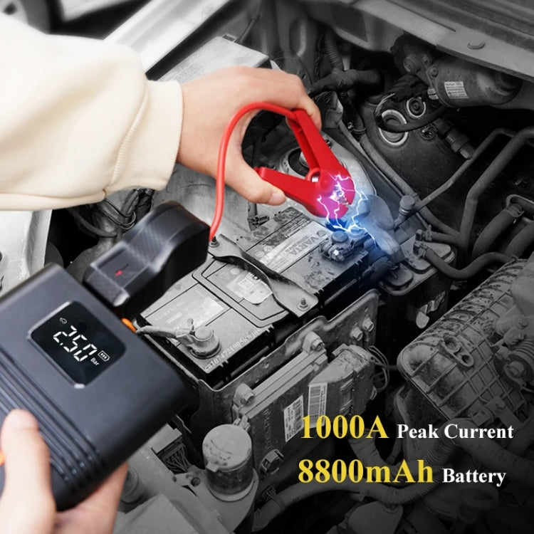 Multifunctional Emergency Starter Air Pump D7L 8800mAh