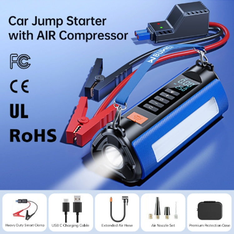 Arranque de Emergencia Fuente de Alimentación Bomba de Aire Máquina integrada Versión Alta TS03H 8400mAh + EVA Bag Car