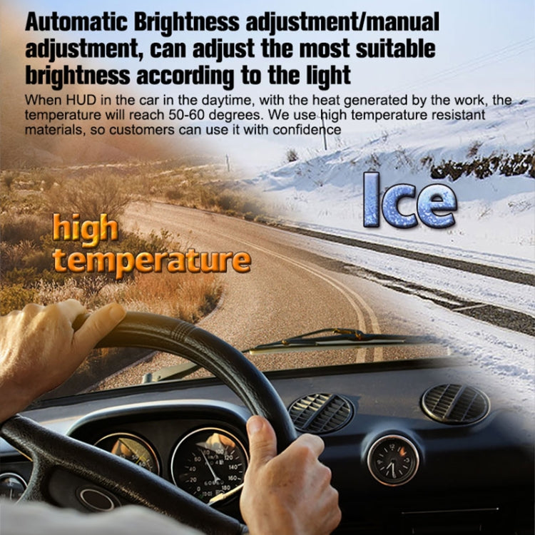 D5000 OBD2 Universal 5-inch Head-up Display Speed and Safety System
