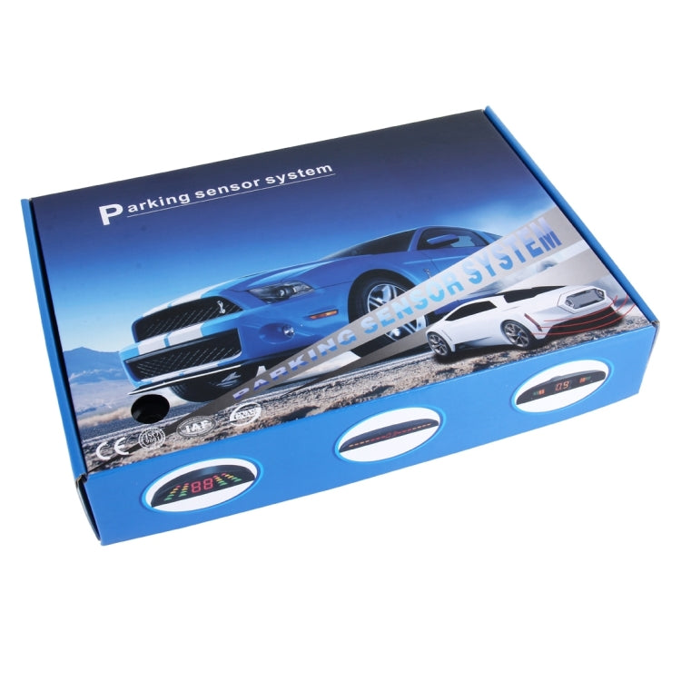 Universal Car Reversing Radar System with Buzzer and LCD Display