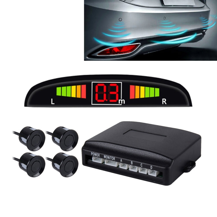Sistema De Radar De Reversa De Respaldo Inverso Con Indicación De Voz Para Automóvil Calidad Superior