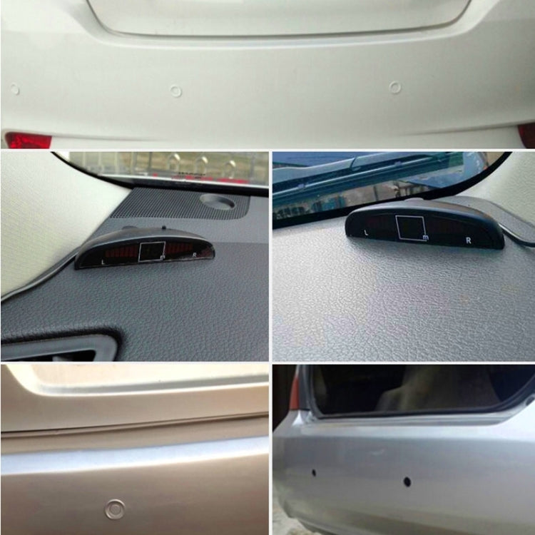 Sistema De Radar De Reversa De Respaldo Inverso Con Indicación De Voz Para Automóvil Calidad Superior