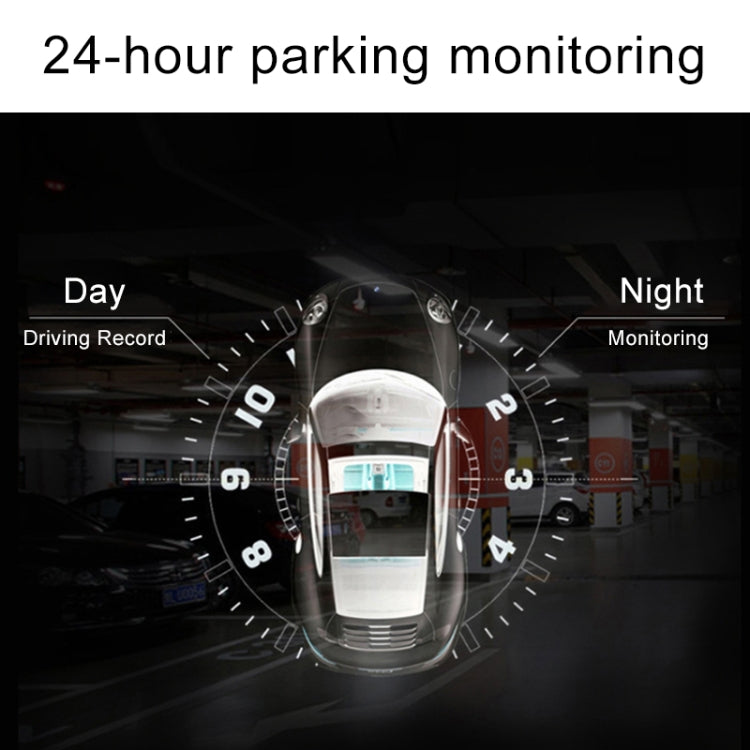 Vieocamara 4 Inch Car 2.5D HD 1080P Dual Recording