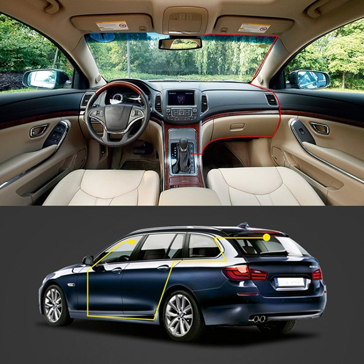 Vieocamara 4 Inch Car 2.5D HD 1080P Dual Recording