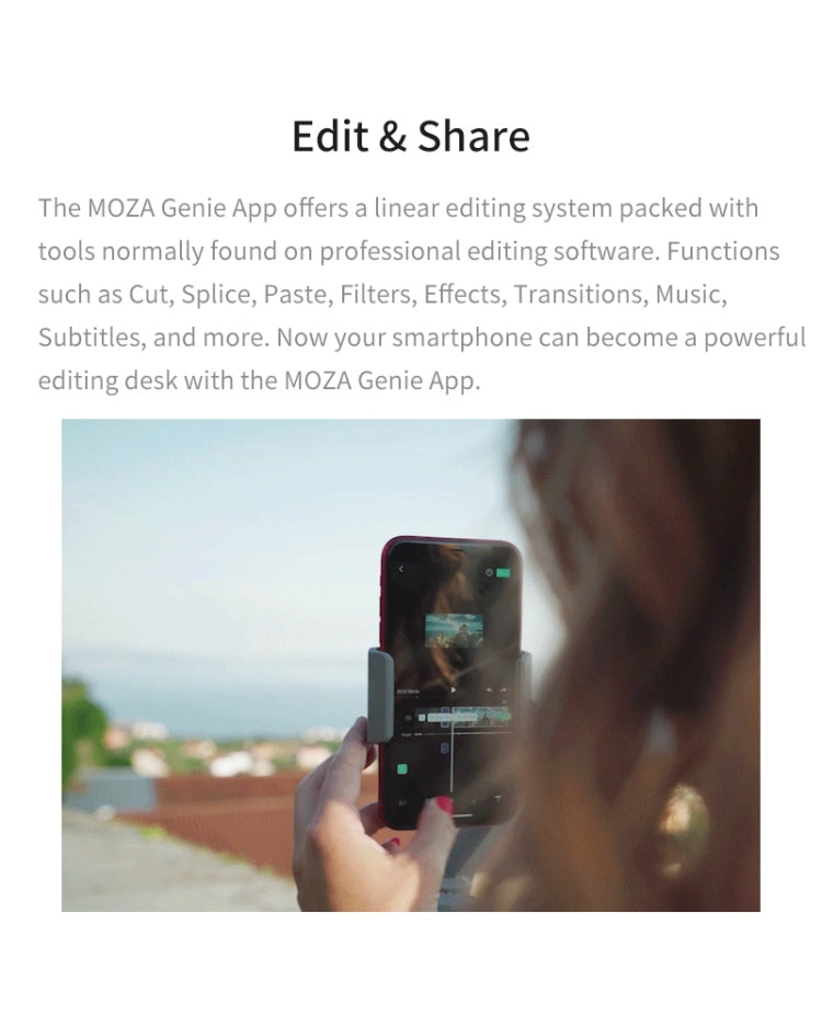 Moza 3-Axis Foldable Handheld Gimbal Stabilizer