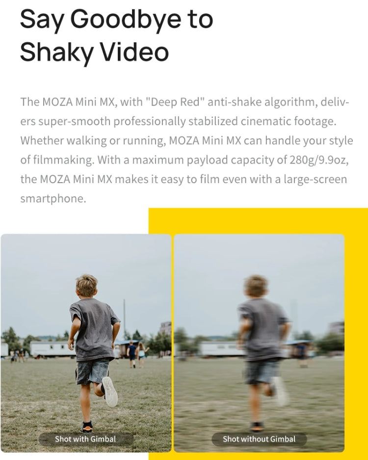 Moza 3-Axis Foldable Handheld Gimbal Stabilizer