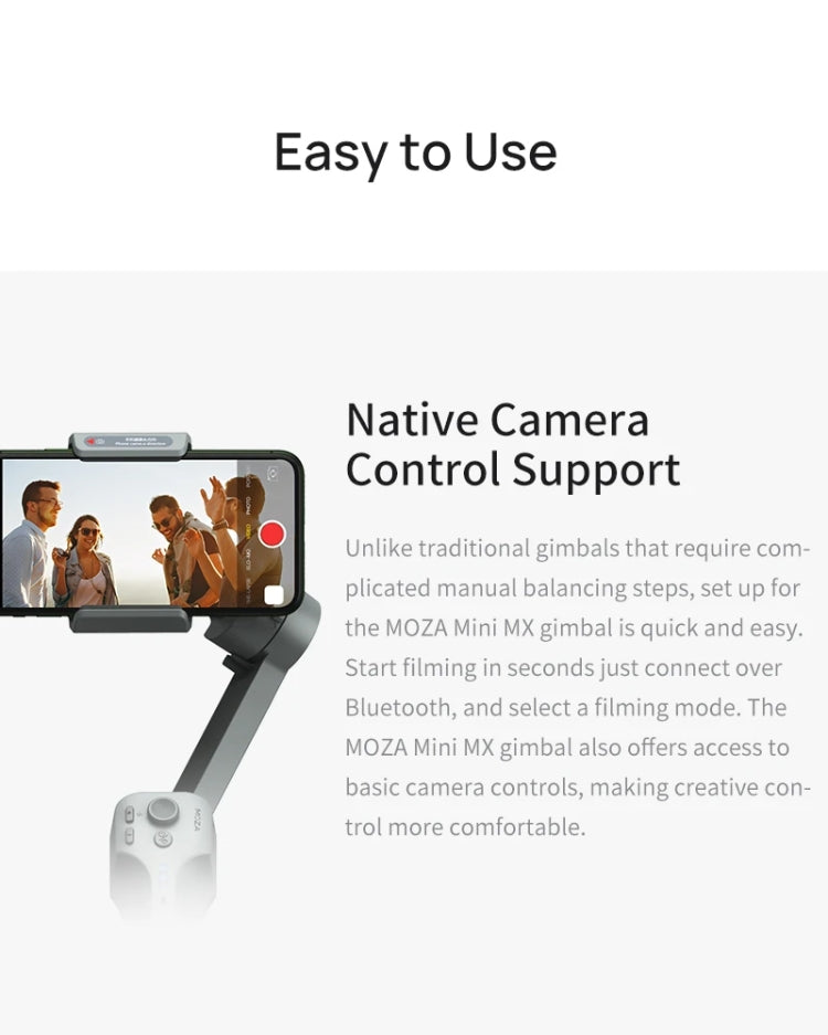 Moza 3-Axis Foldable Handheld Gimbal Stabilizer