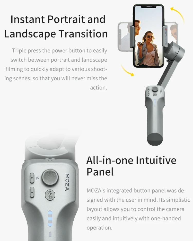 Moza 3-Axis Foldable Handheld Gimbal Stabilizer
