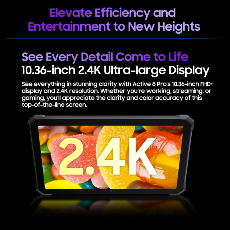 Rugged Tablet Blackview Active 8 Pro 4G 10.36 Inch 8GB+256GB Dual SIM