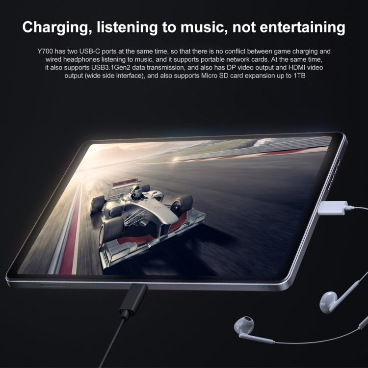 Lenovo LEGION Y700 8.8" Android 13 Gen1 12GB+256GB Tablet