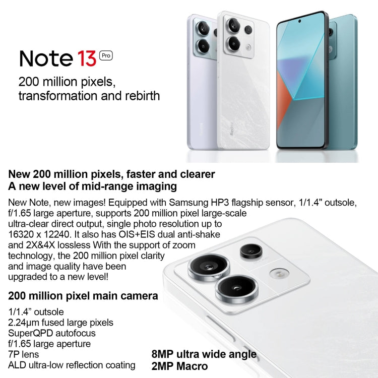 Xiaomi Redmi Note 13 Pro 5G 8GB+128GB