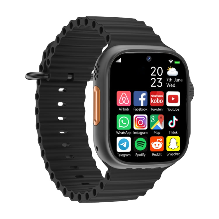 GS37 Smart Watch with 1.95 Inch Display Android 9.0, Spreadtrum SL8541E 1GB+16GB