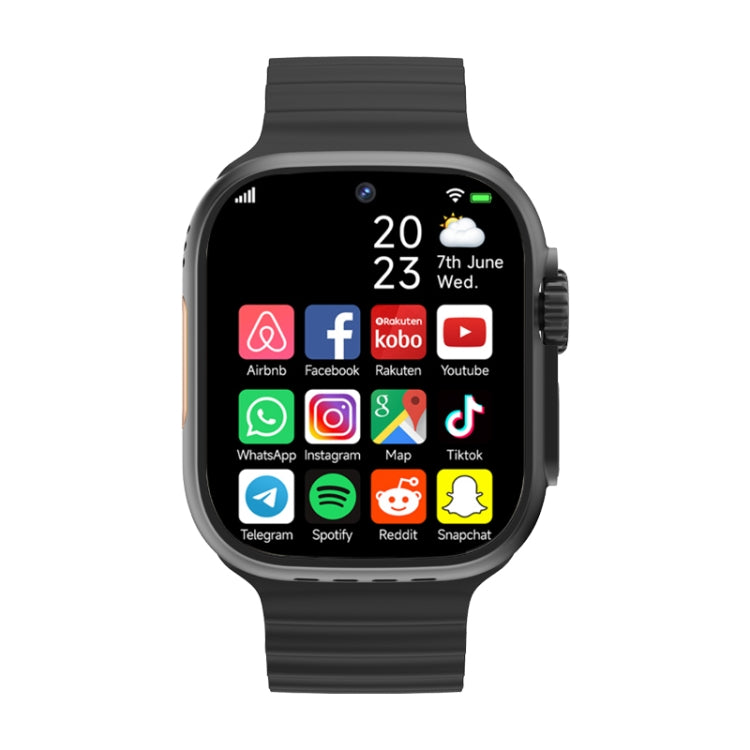 GS37 Smart Watch with 1.95 Inch Display Android 9.0, Spreadtrum SL8541E 1GB+16GB