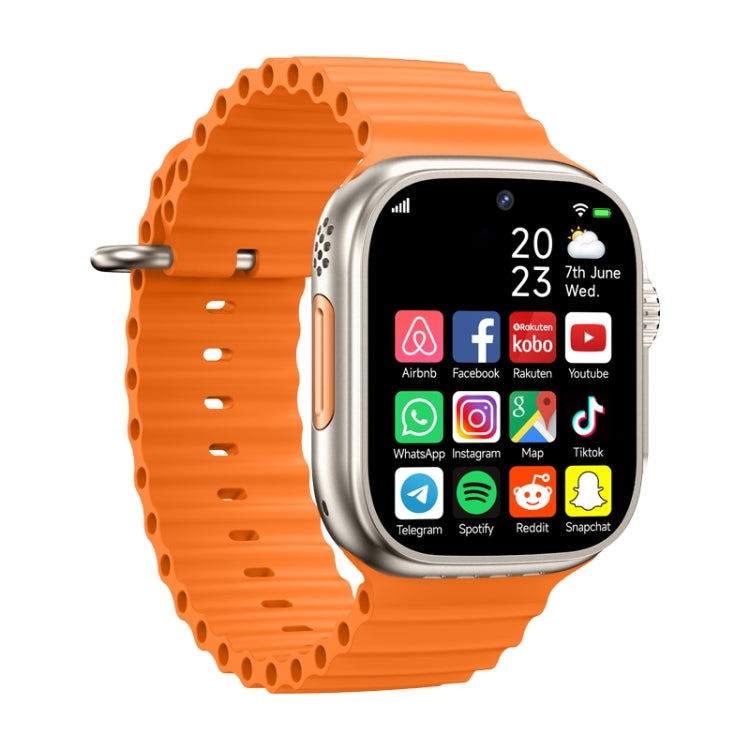 GS37 Smart Watch with 1.95 Inch Display Android 9.0, Spreadtrum SL8541E 1GB+16GB