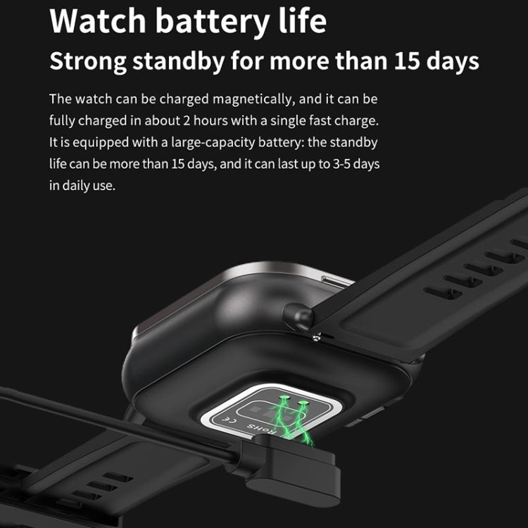 D8 Steel Band Smart Watch 2.01 Inch Screen 2 in 1 With Bluetooth Earphones