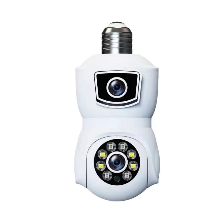 Cámara De Bombilla Inteligente nteligente Sensor De movimiento De Doble Lente DP41