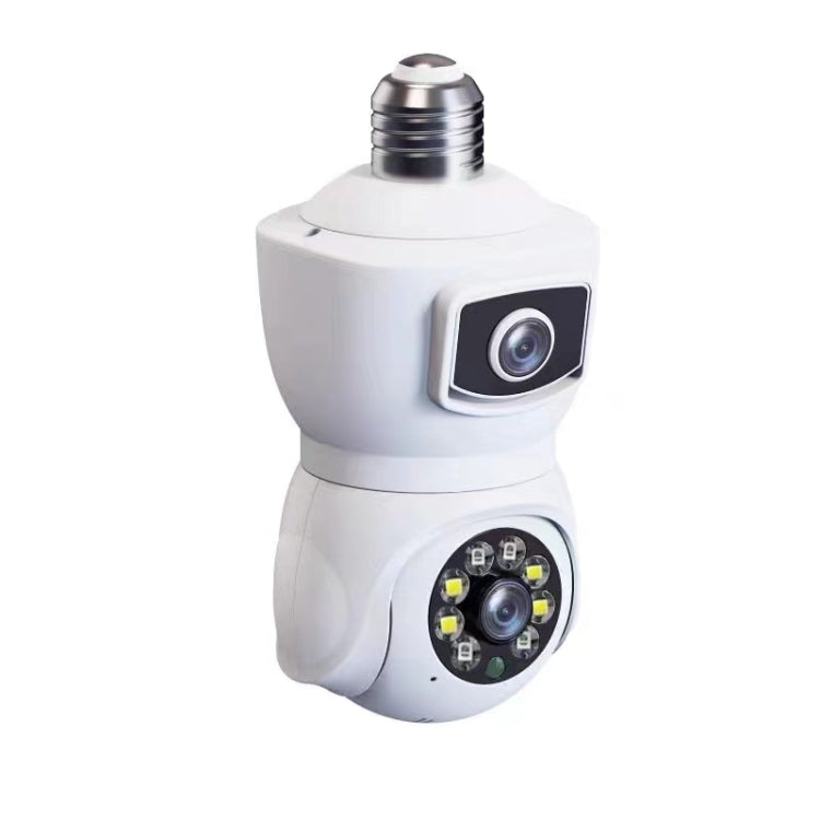 Cámara De Bombilla Inteligente nteligente Sensor De movimiento De Doble Lente DP41