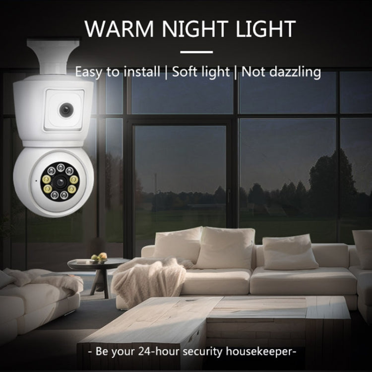 Cámara De Bombilla Inteligente Visión Nocturna Sensor De DP44