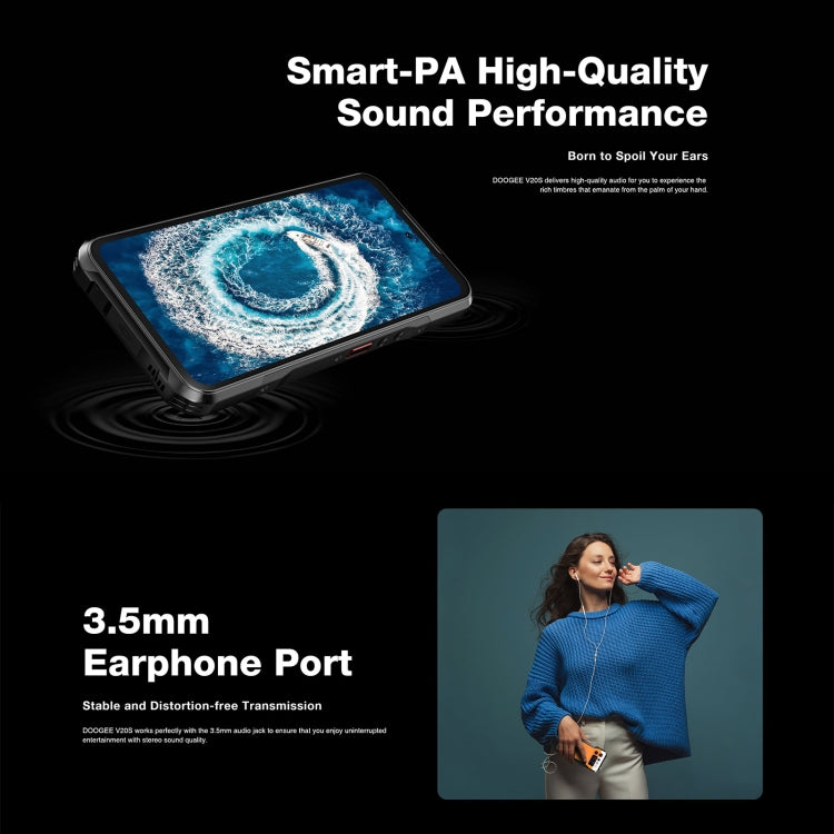 Doogee V20S 6.43 Pulgadas Android 13 5G 12GB+256GB