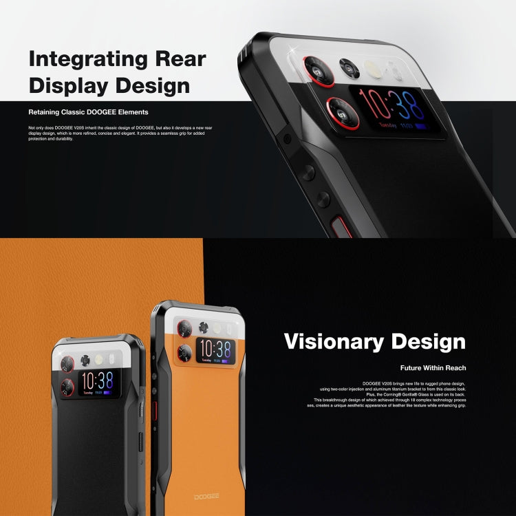Doogee V20S 6.43 Pulgadas Android 13 5G 12GB+256GB