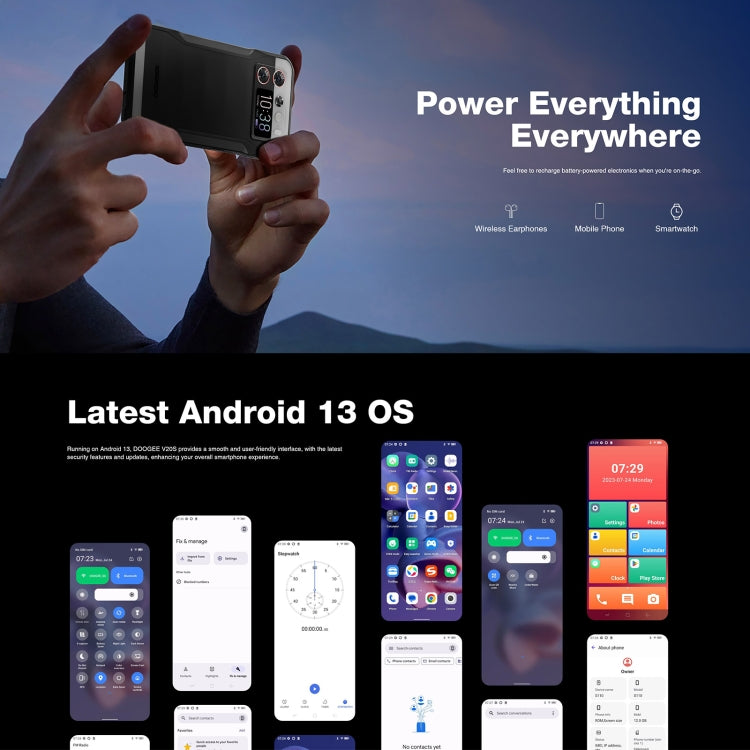 Doogee V20S 6.43 Pulgadas Android 13 5G 12GB+256GB