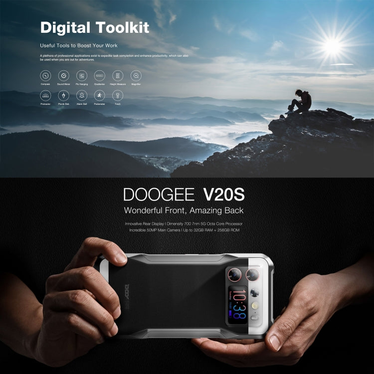 Doogee V20S 6.43 Pulgadas Android 13 5G 12GB+256GB