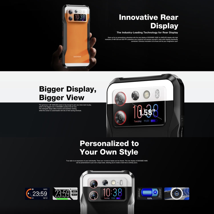 Doogee V20S 6.43 Pulgadas Android 13 5G 12GB+256GB