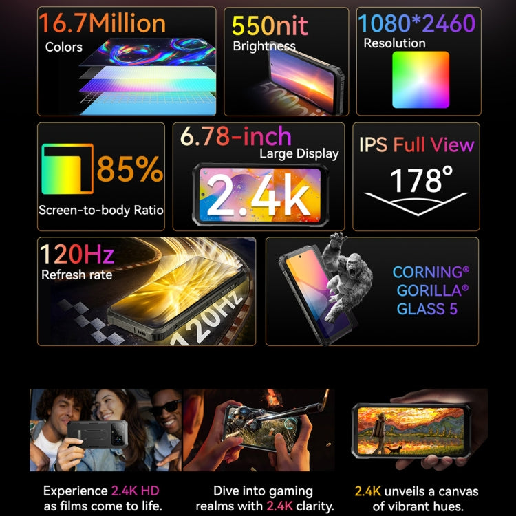 Blackview BL8000 6.78 Inch Android 13 12GB+512GB