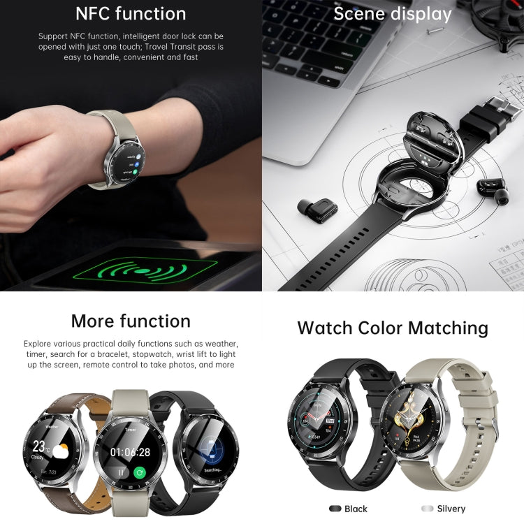X10 Earphones + 1.39 Inch Waterproof Smart Watch Bracelet